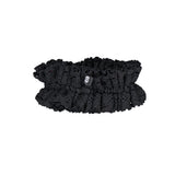 Knot Hairbands ruffle scrunchie blackbird