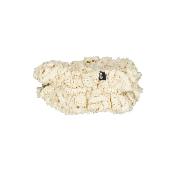 Knot Hairbands ruffle scrunchie dove