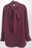 Unlabel Bjoerg Blouse Royal Burgundy