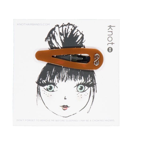 Knot Hairbands tortoise jumbo snap clip sparrow