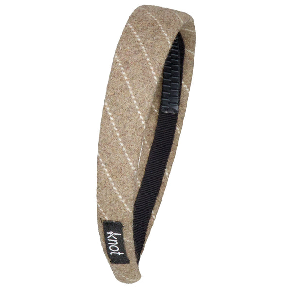Knot Hairbands twig striped headband quail
