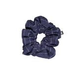 Knot Hairbands twig striped scrunchie blue jay