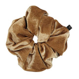 Knot Hairbands Velvet Scrunchie // Gold