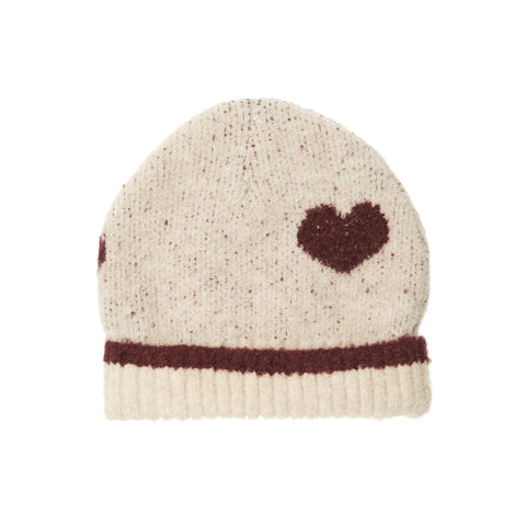 Tocoto Vintage Hearts Hat Pink