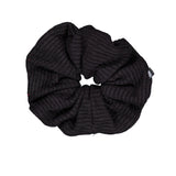 Knot Hairbands waffle jumbo scrunchie blackbird
