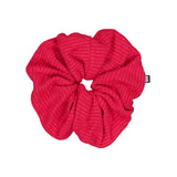 Knot Hairbands waffle jumbo scrunchie cardinal red