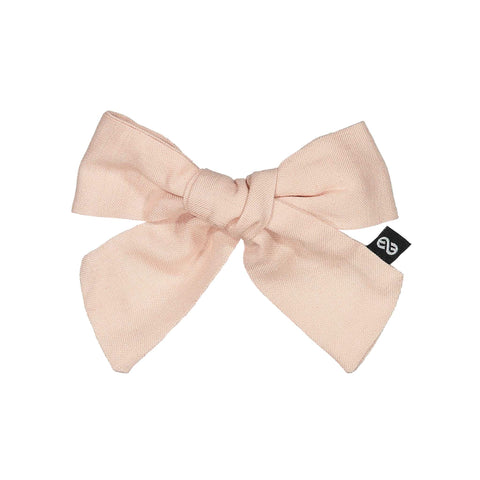 Knot Hairbands Woven Bow Clip // Blush