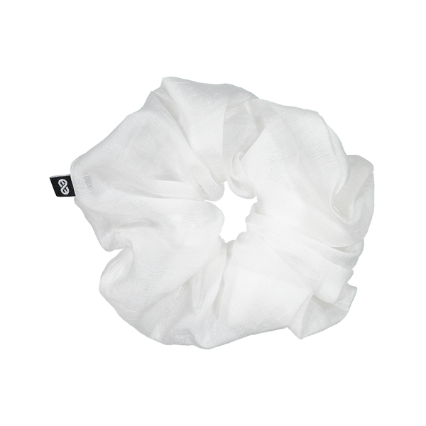 Knot Hairbands Seabreeze Scrunchie // White