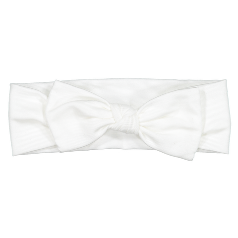 Knot Hairbands Tidal Tee Headwrap // White