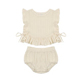Coco Blanc Ruffle Set