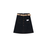 Coco Blanc Denim Skirt | AW26