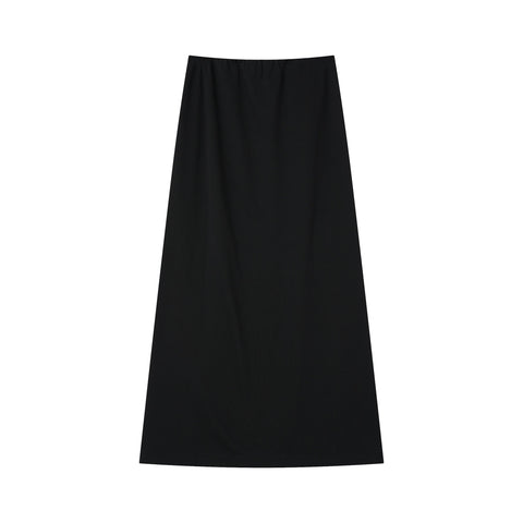 Coco Blanc Straight Skirt Black
