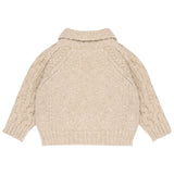 The New Society Tirso Baby Cardigan Sand