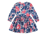 Morley Taxi long Rosehip Blue Dress