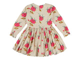 Morley Tempo long Roses Beige Dress