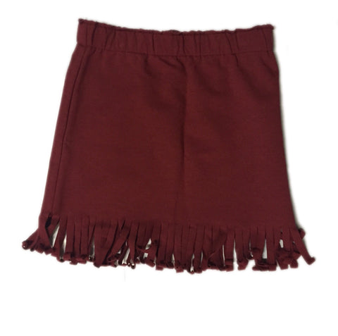 MINIMU BURGUNDY SKIRT - BABY ELAINE