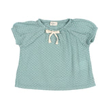 Buho Jacquard Blouse Sea Pine