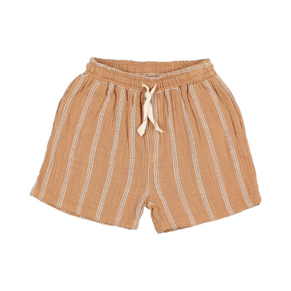 Buho Stripes Bermuda Caramel