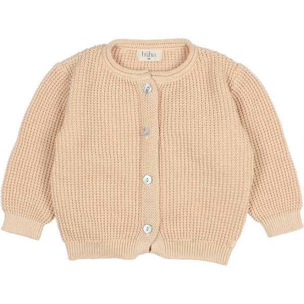 BUHO BB KNIT CARDIGAN VANILLA