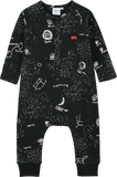 Beau Loves Black Galaxy Jersey Baby Romper