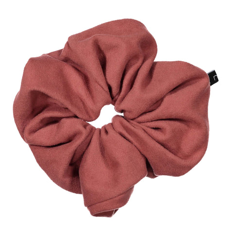 KNOT FELT SCRUNCHIE //ROSE