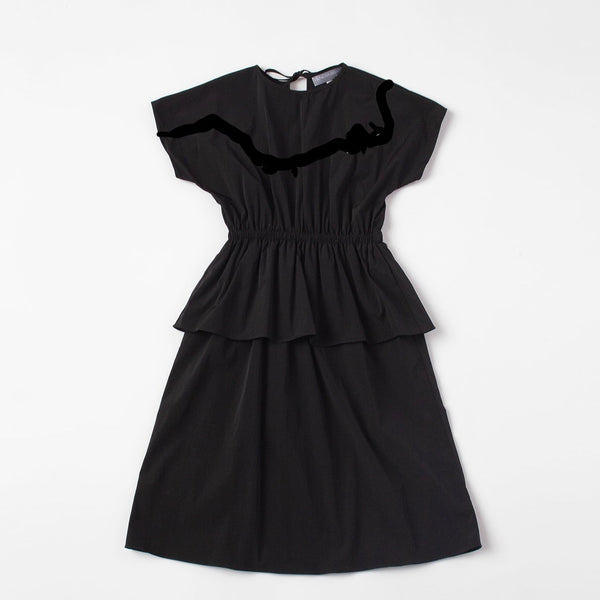 Venera Arapu Fussion Secret Taffeta Dress Black