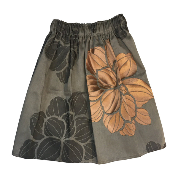 La Bottega skirt grey flowers