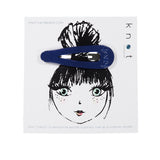 KNOT KNOT SIGNATURE JUMBO CLIP // COBALT