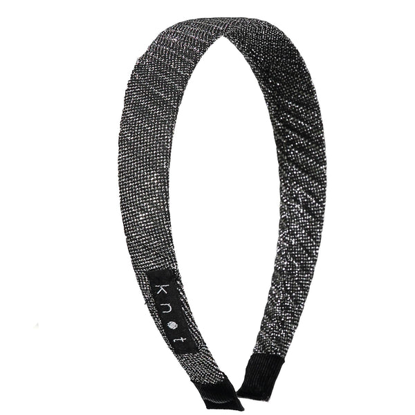 Knot Hairbands Pleated Headband Black