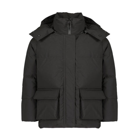 SCOTCH BONNET COAT BLACK POCKET