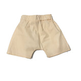 MINIMU CREAM LUREX SHORTS - BABY ELAINE